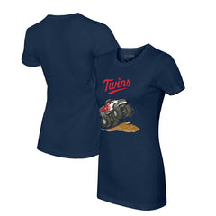 Minnesota Twins Tiny Turnip Women's Monster Truck T-Shirt - MLB