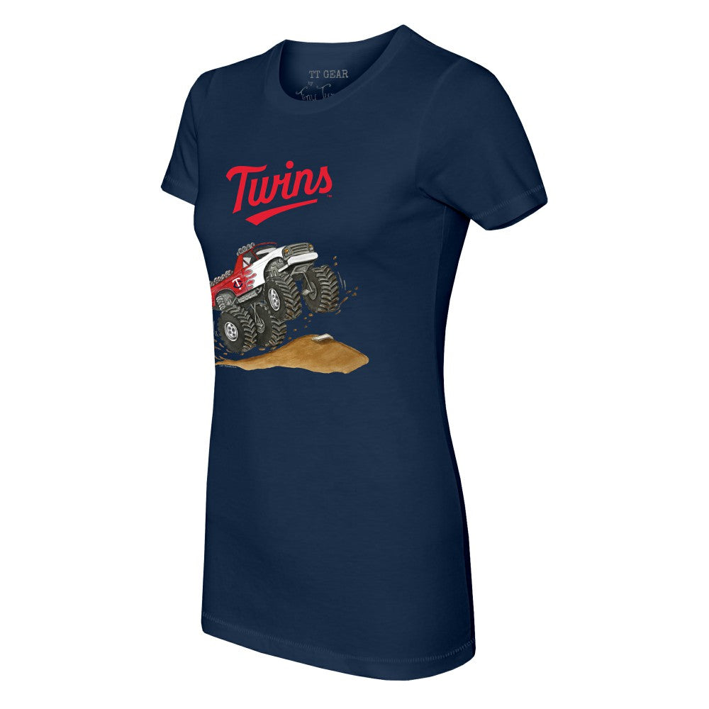 Minnesota Twins Tiny Turnip Women's Monster Truck T-Shirt - MLB