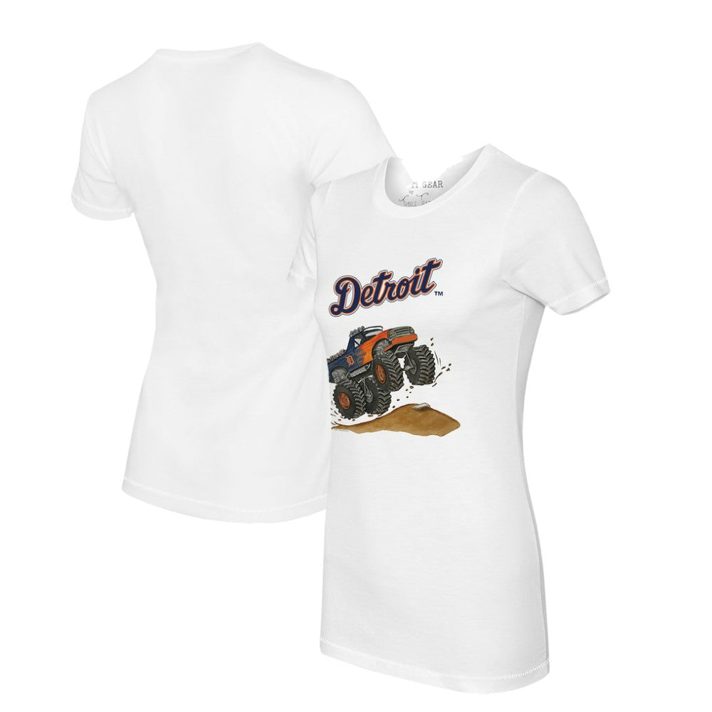 Detroit Tigers Tiny Turnip Women's Monster Truck T-Shirt - MLB