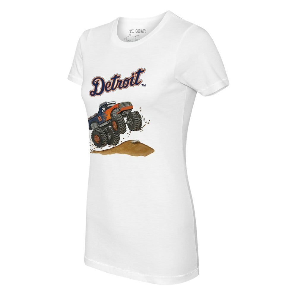 Detroit Tigers Tiny Turnip Women's Monster Truck T-Shirt - MLB