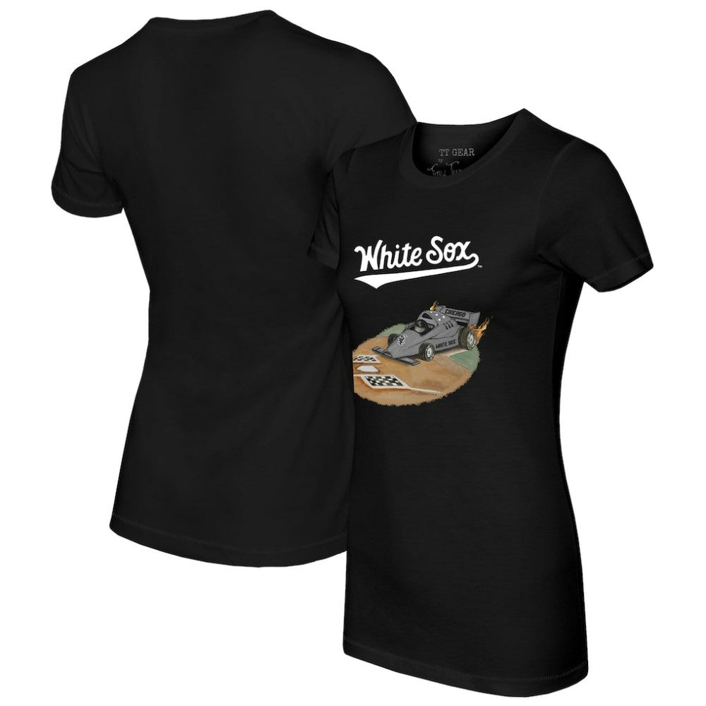Chicago White Sox Tiny Turnip Women's Race Car T-Shirt - MLB