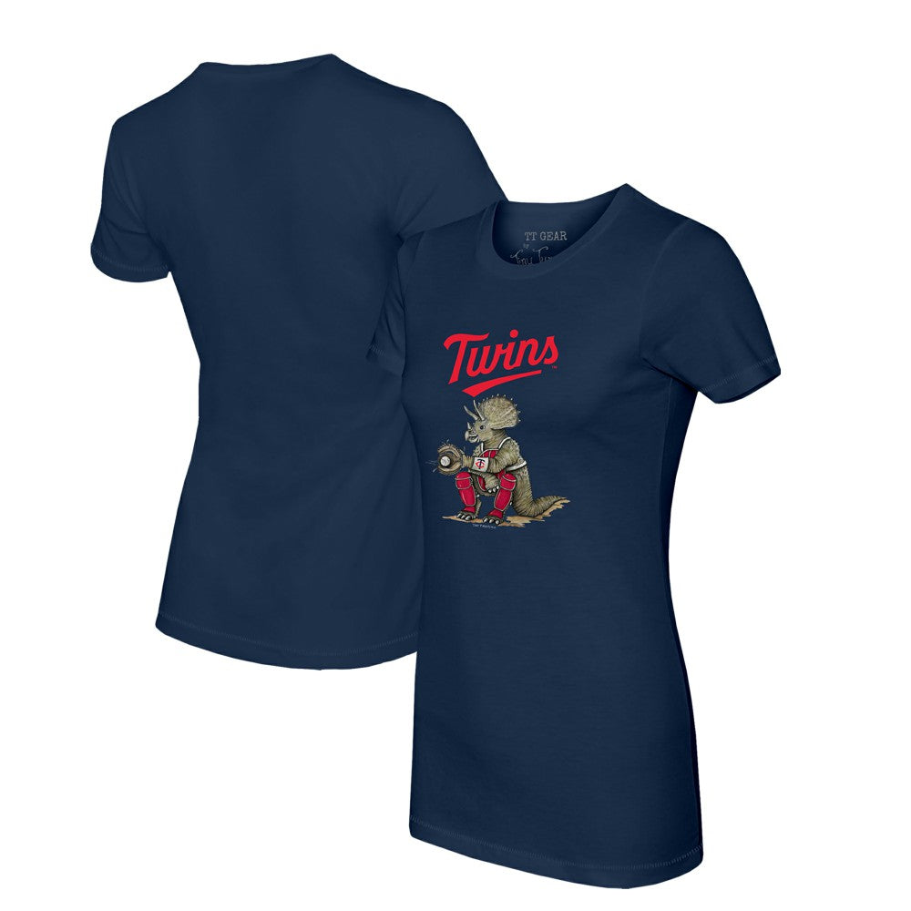 Minnesota Twins Tiny Turnip Women's Triceratops T-Shirt - MLB