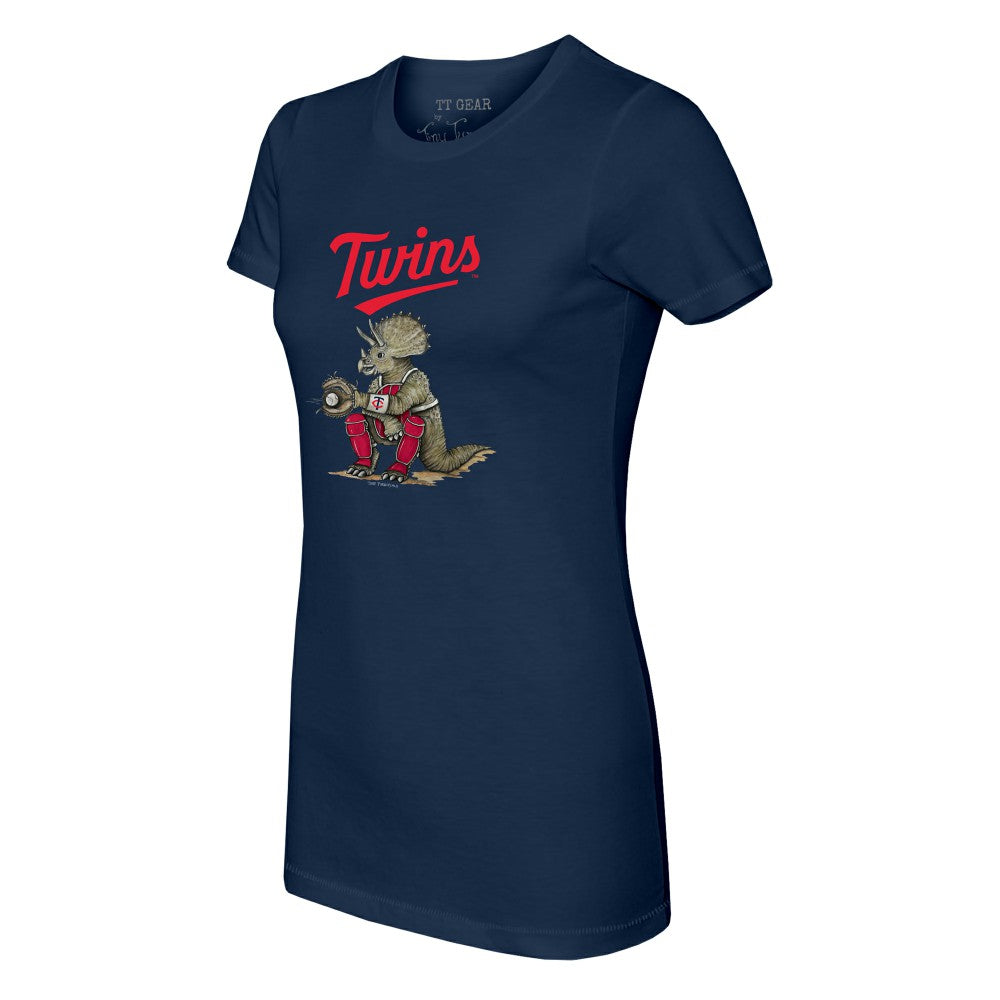 Minnesota Twins Tiny Turnip Women's Triceratops T-Shirt - MLB