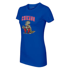 Chicago Cubs Tiny Turnip Women's Triceratops T-Shirt - MLB
