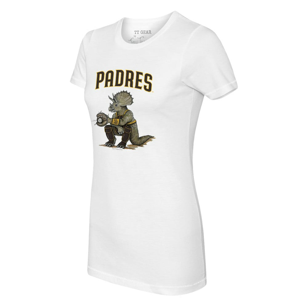 San Diego Padres Tiny Turnip Women's Triceratops T-Shirt - MLB