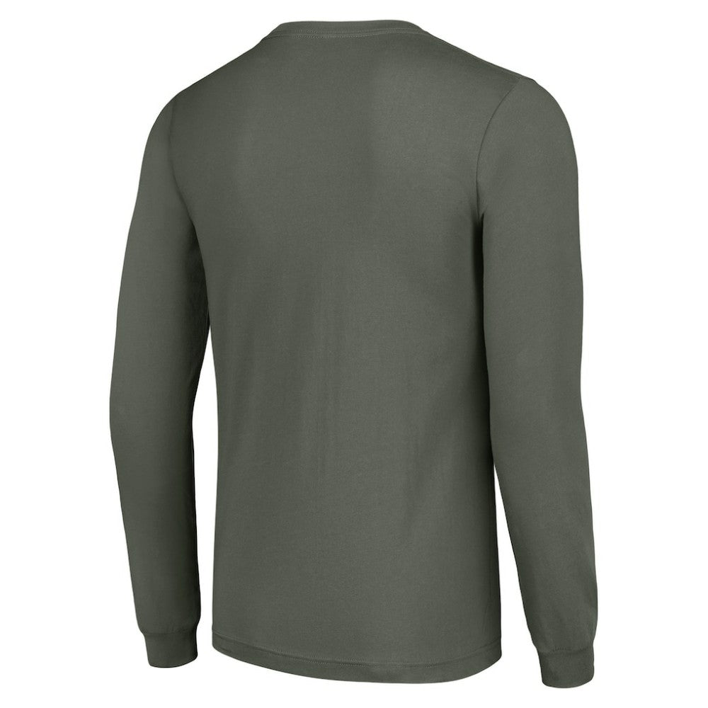 Minnesota Wild Starter Color Scratch Long-Sleeve T-Shirt - Green - NHL