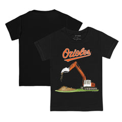 Baltimore Orioles Tiny Turnip Youth Excavator T-Shirt - MLB