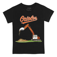 Baltimore Orioles Tiny Turnip Youth Excavator T-Shirt - MLB