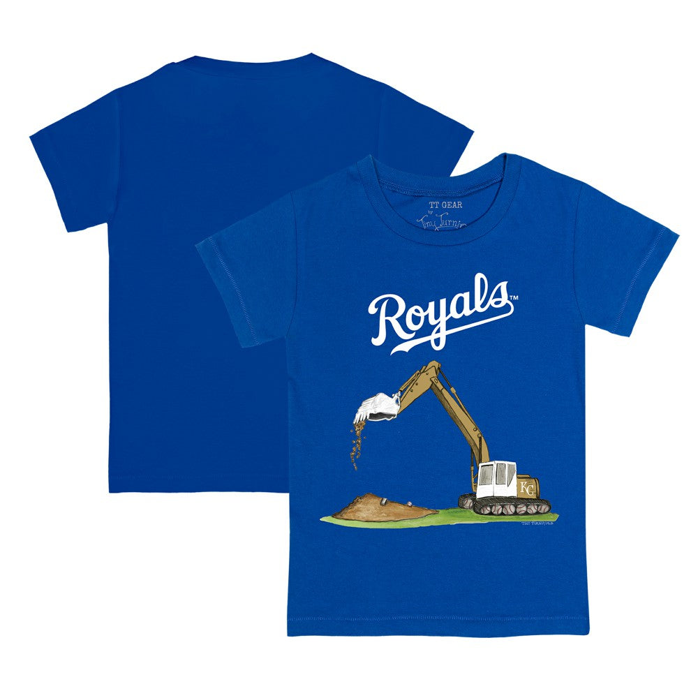 Kansas City Royals Tiny Turnip Youth Excavator T-Shirt - MLB