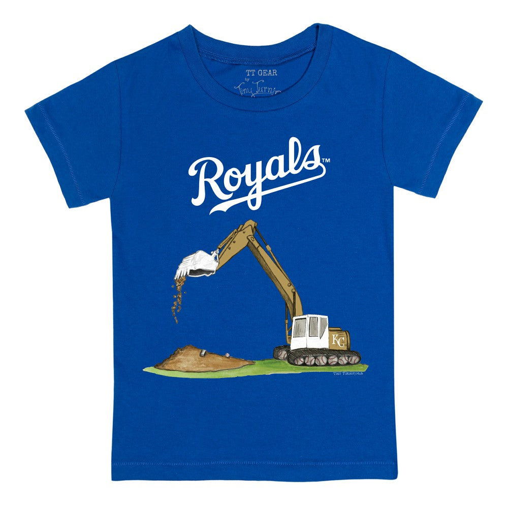 Kansas City Royals Tiny Turnip Youth Excavator T-Shirt - MLB