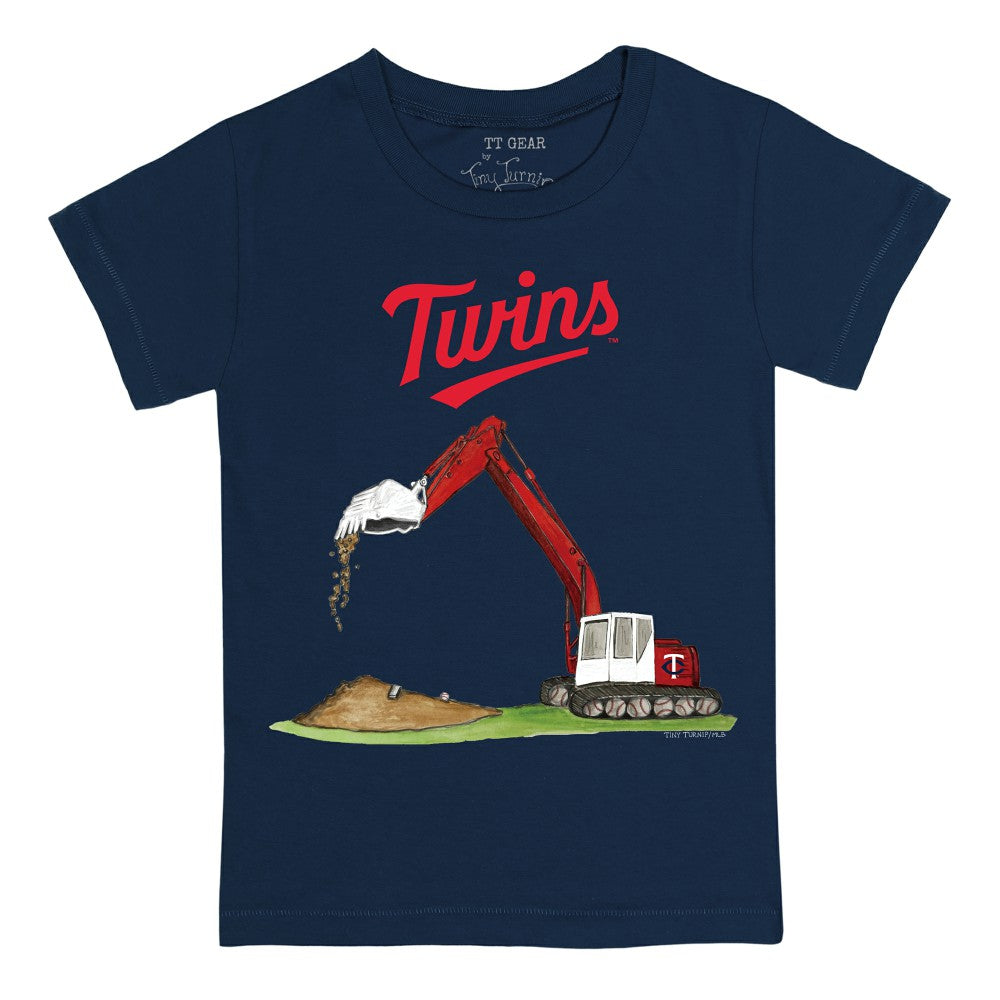 Minnesota Twins Tiny Turnip Youth Excavator T-Shirt - MLB