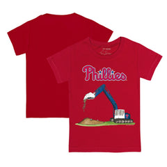 Philadelphia Phillies Tiny Turnip Youth Excavator T-Shirt - MLB
