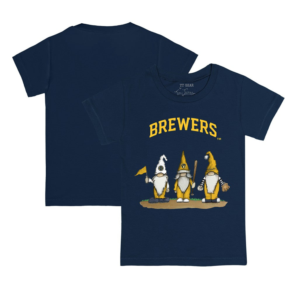 Milwaukee Brewers Tiny Turnip Youth Gnomes T-Shirt - MLB