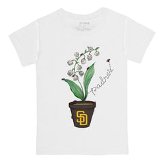 San Diego Padres Tiny Turnip Youth Lilies & Ladybugs T-Shirt - MLB