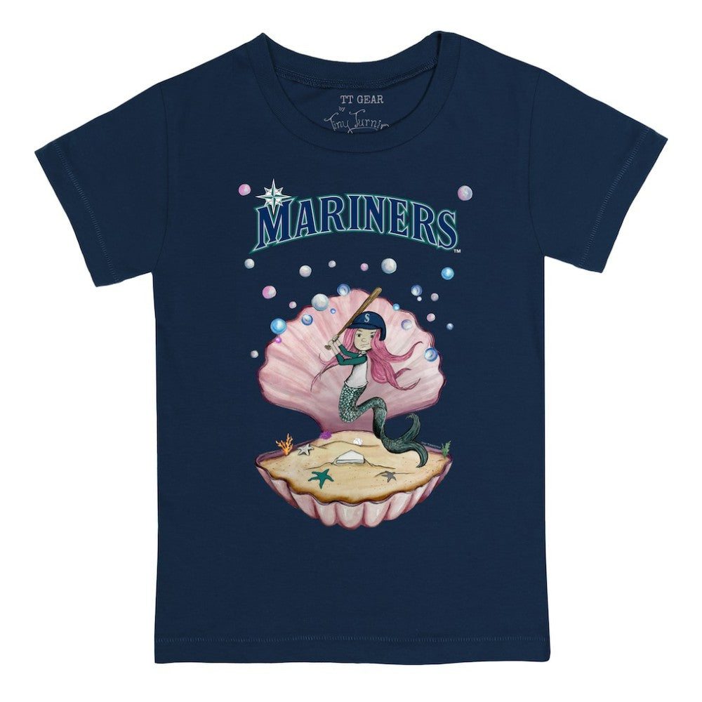Seattle Mariners Tiny Turnip Youth Mermaid T-Shirt - MLB
