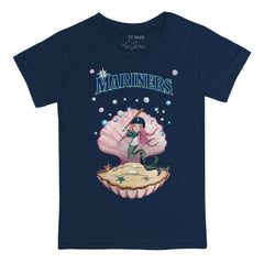 Seattle Mariners Tiny Turnip Youth Mermaid T-Shirt - MLB