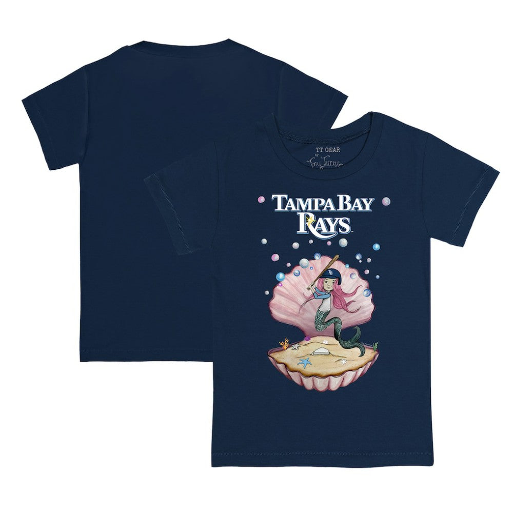 Tampa Bay Rays Tiny Turnip Youth Mermaid T-Shirt - MLB