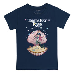 Tampa Bay Rays Tiny Turnip Youth Mermaid T-Shirt - MLB