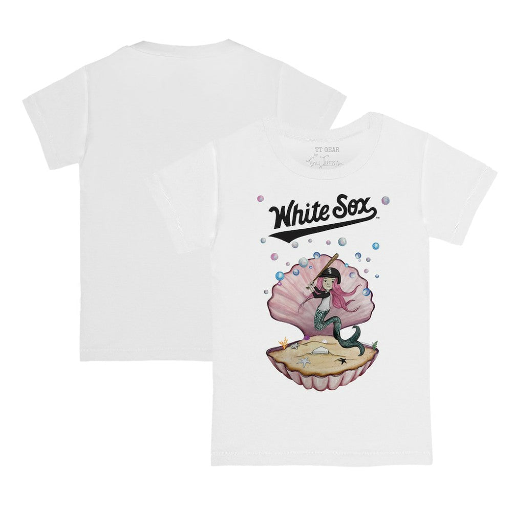 Chicago White Sox Tiny Turnip Youth Mermaid T-Shirt - MLB