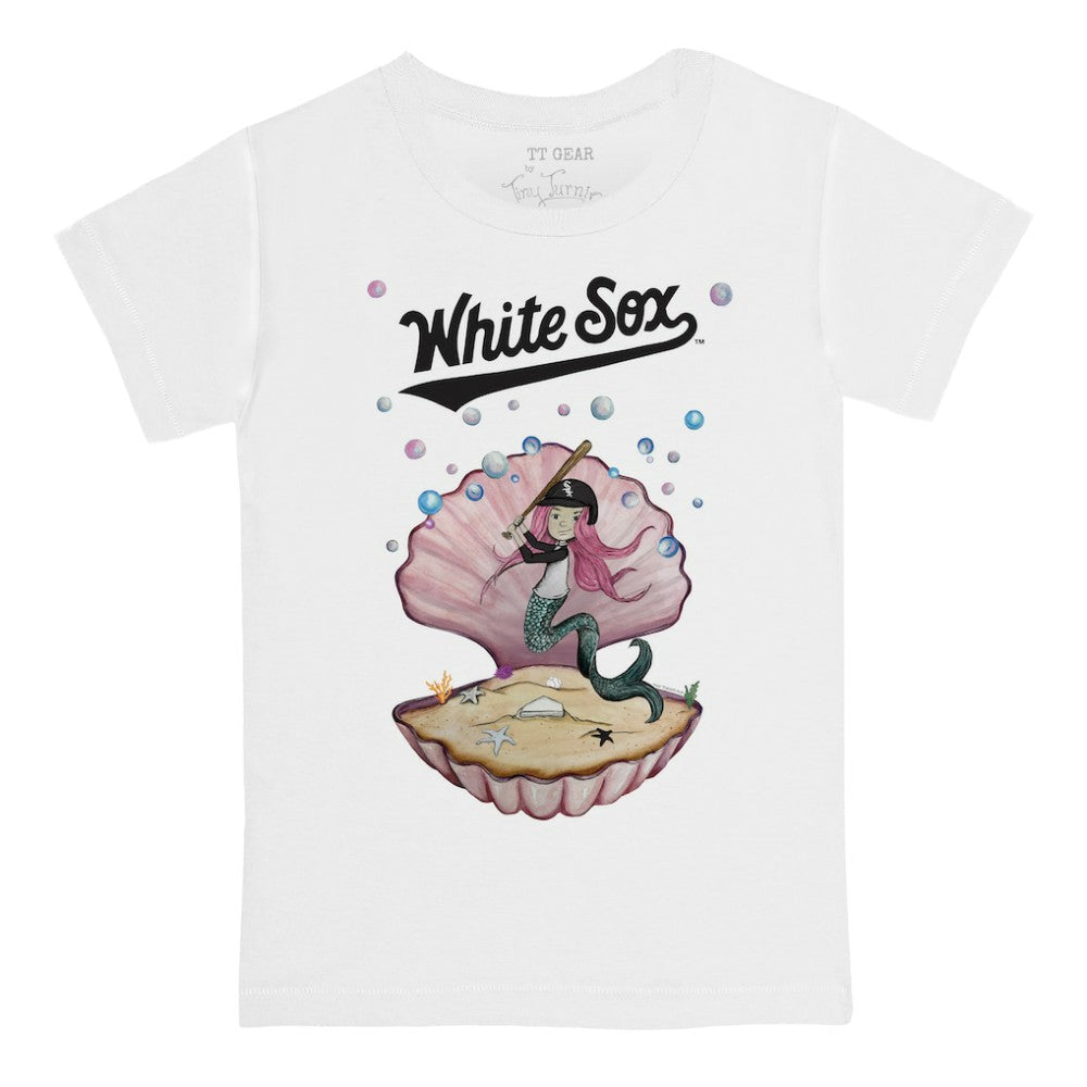 Chicago White Sox Tiny Turnip Youth Mermaid T-Shirt - MLB