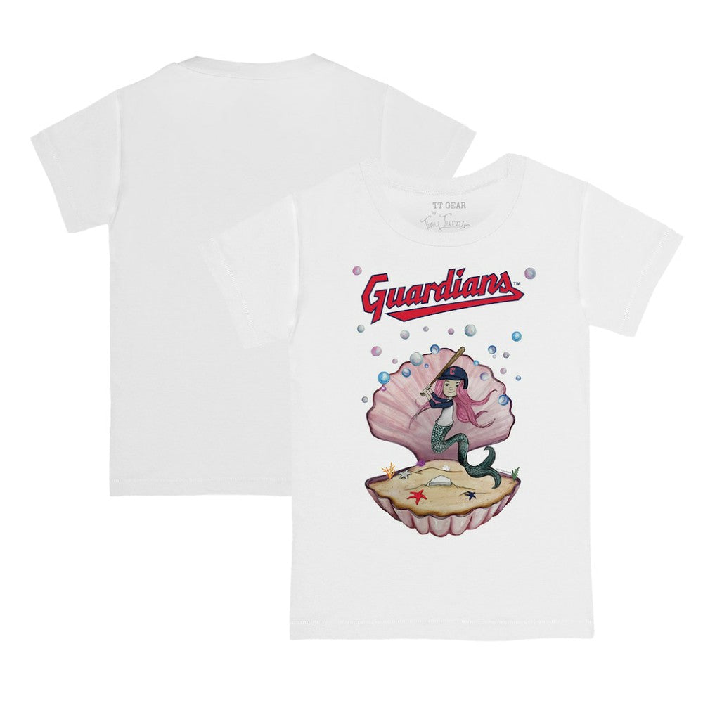 Cleveland Guardians Tiny Turnip Youth Mermaid T-Shirt - MLB