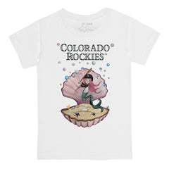 Colorado Rockies Tiny Turnip Youth Mermaid T-Shirt - MLB