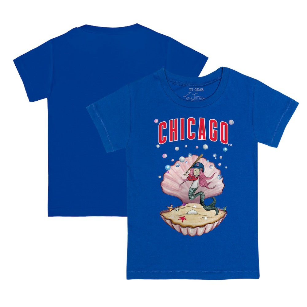 Chicago Cubs Tiny Turnip Youth Mermaid T-Shirt - MLB