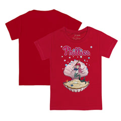 Philadelphia Phillies Tiny Turnip Youth Mermaid T-Shirt - MLB