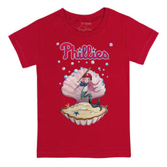 Philadelphia Phillies Tiny Turnip Youth Mermaid T-Shirt - MLB