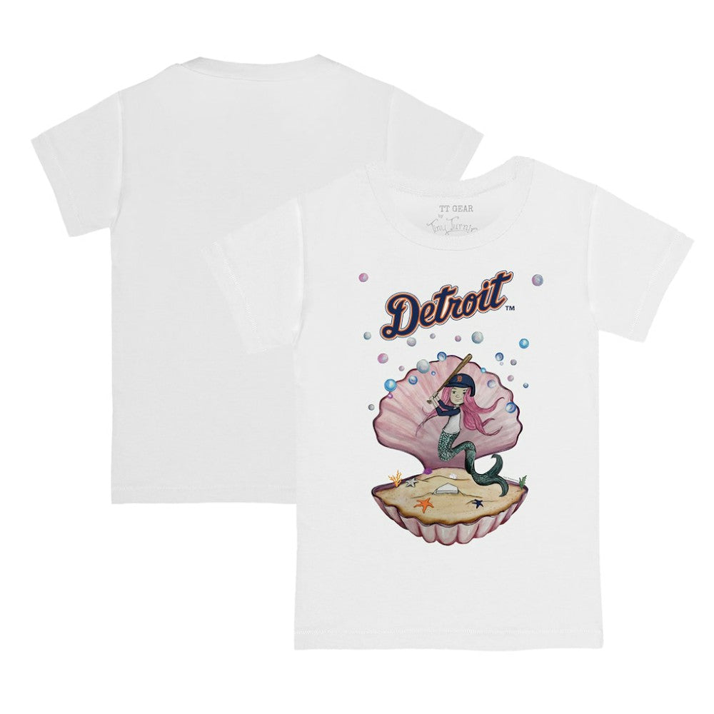 Detroit Tigers Tiny Turnip Youth Mermaid T-Shirt - MLB