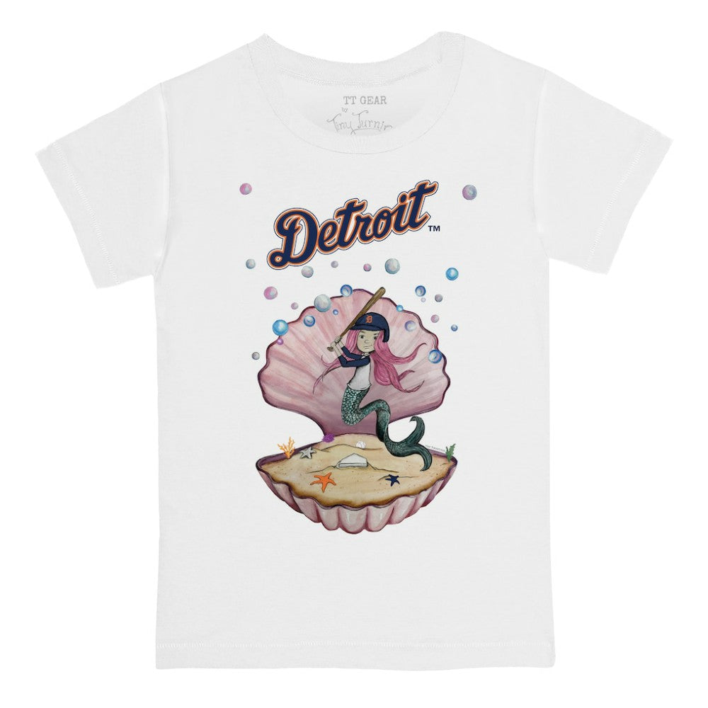 Detroit Tigers Tiny Turnip Youth Mermaid T-Shirt - MLB