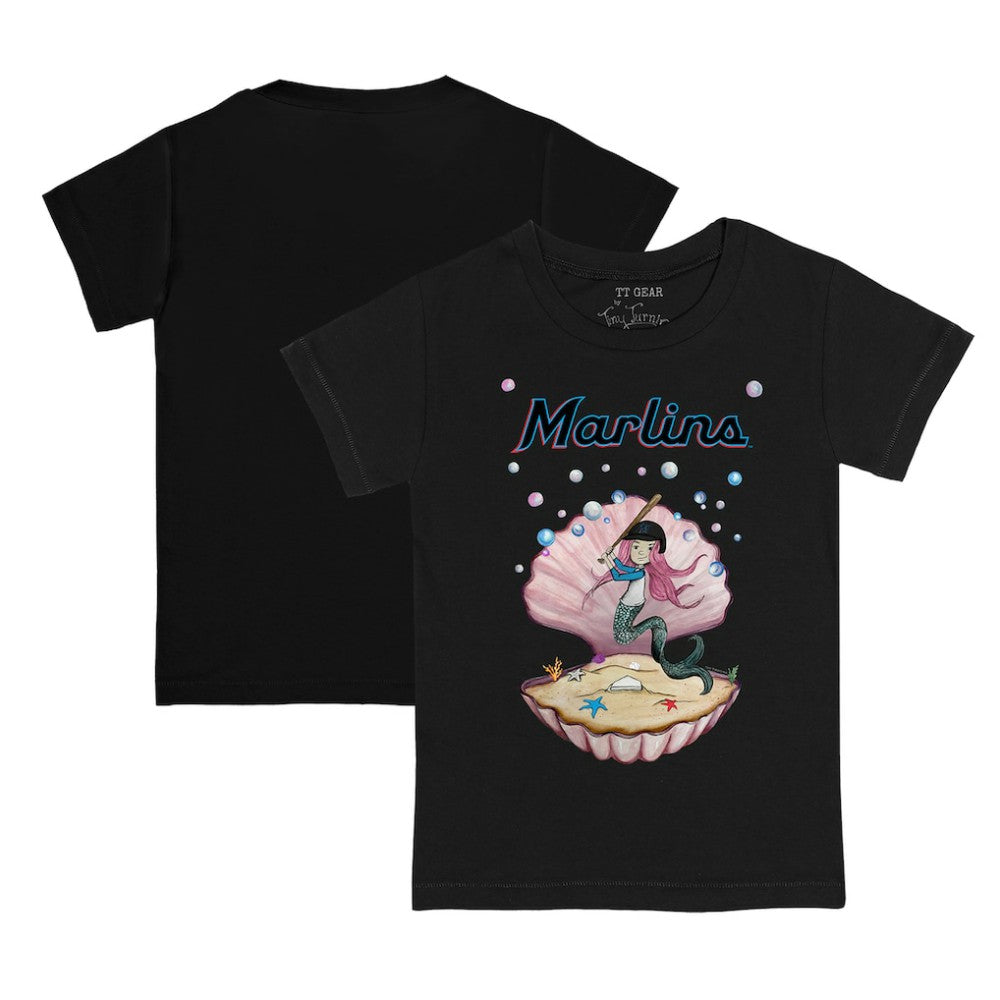 Miami Marlins Tiny Turnip Youth Mermaid T-Shirt - MLB