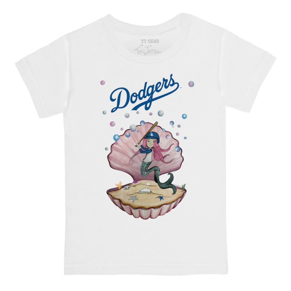 Los Angeles Dodgers Tiny Turnip Youth Mermaid T-Shirt - MLB