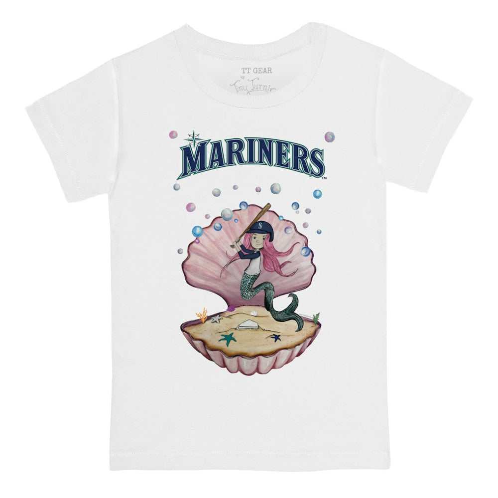 Seattle Mariners Tiny Turnip Youth Mermaid T-Shirt - MLB