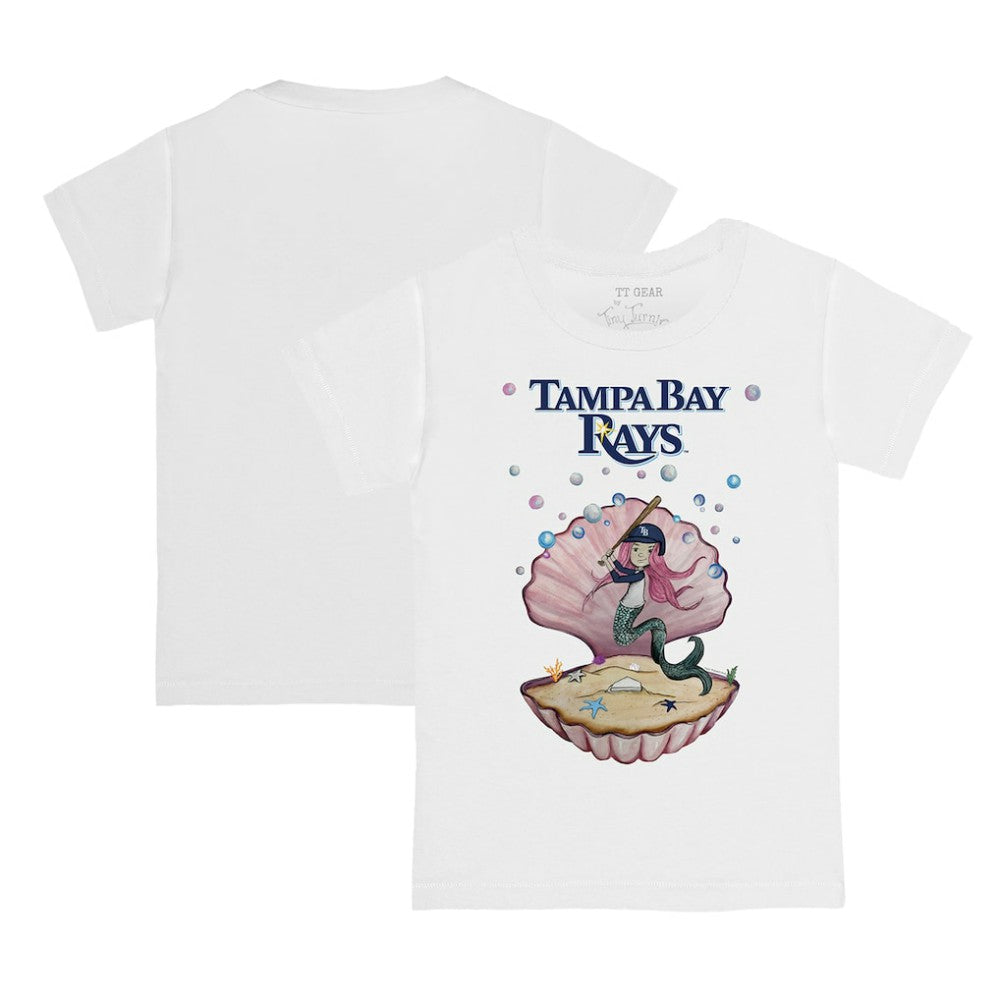 Tampa Bay Rays Tiny Turnip Youth Mermaid T-Shirt - MLB