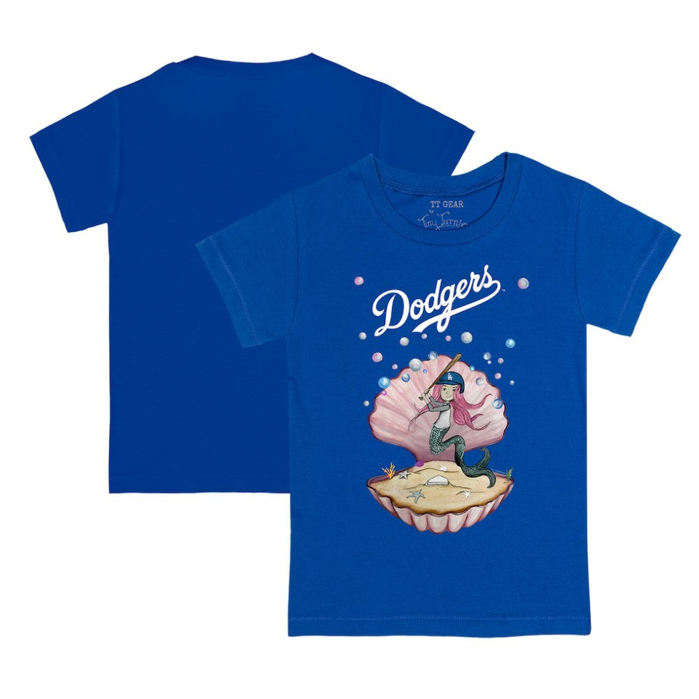 Los Angeles Dodgers Tiny Turnip Youth Mermaid T-Shirt - MLB