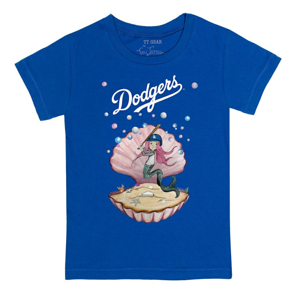 Los Angeles Dodgers Tiny Turnip Youth Mermaid T-Shirt - MLB