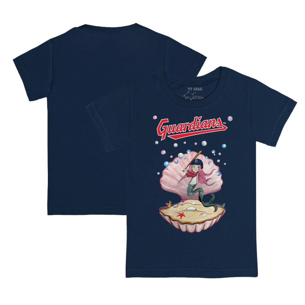 Cleveland Guardians Tiny Turnip Youth Mermaid T-Shirt - MLB