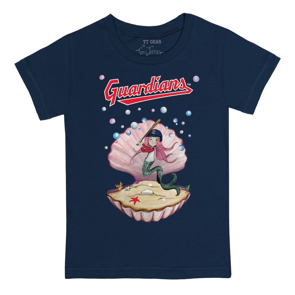 Cleveland Guardians Tiny Turnip Youth Mermaid T-Shirt - MLB