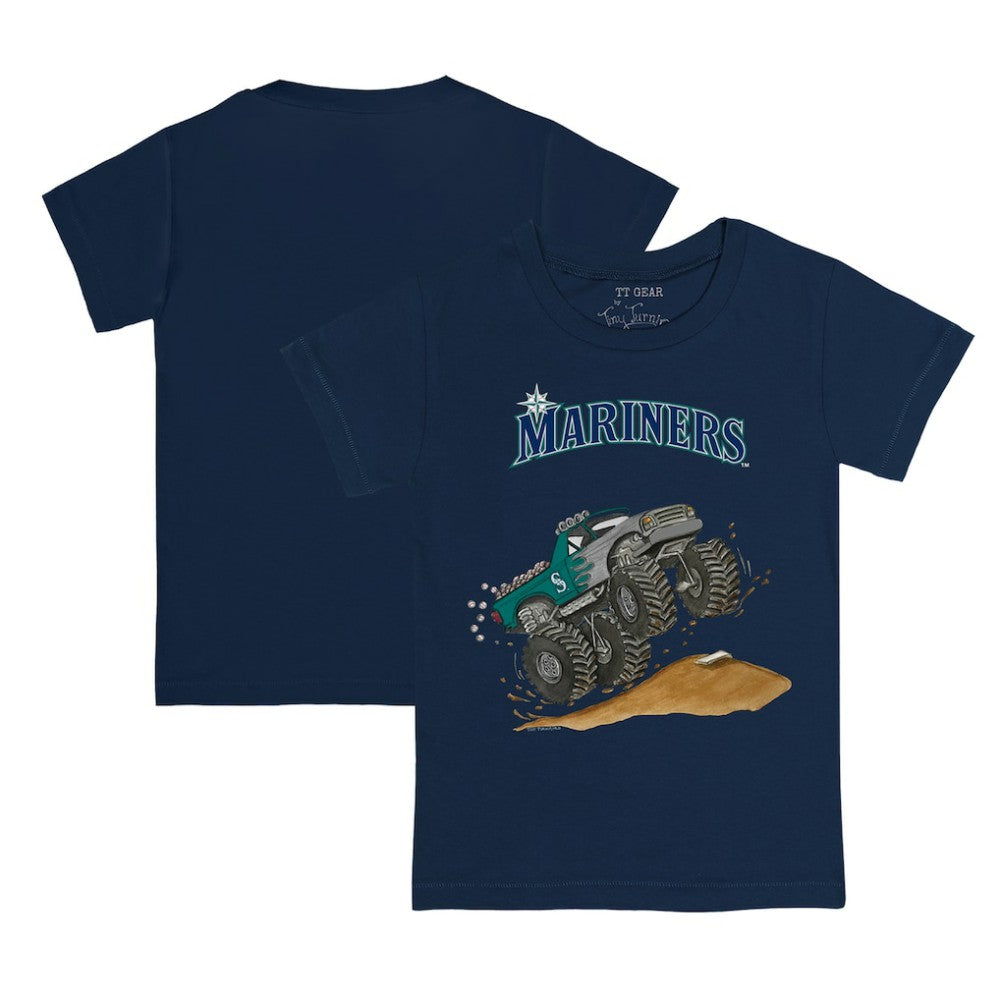 Seattle Mariners Tiny Turnip Youth Monster Truck T-Shirt - MLB