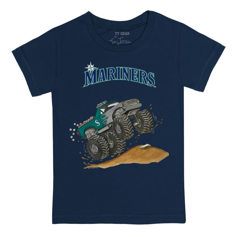 Seattle Mariners Tiny Turnip Youth Monster Truck T-Shirt - MLB
