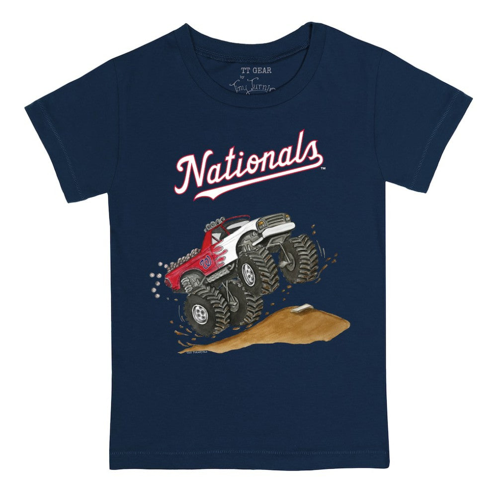 Washington Nationals Tiny Turnip Youth Monster Truck T-Shirt - MLB