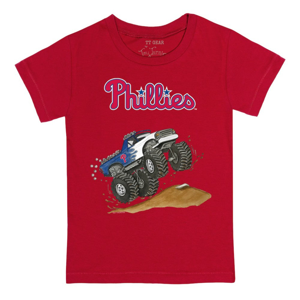 Philadelphia Phillies Tiny Turnip Youth Monster Truck T-Shirt - MLB