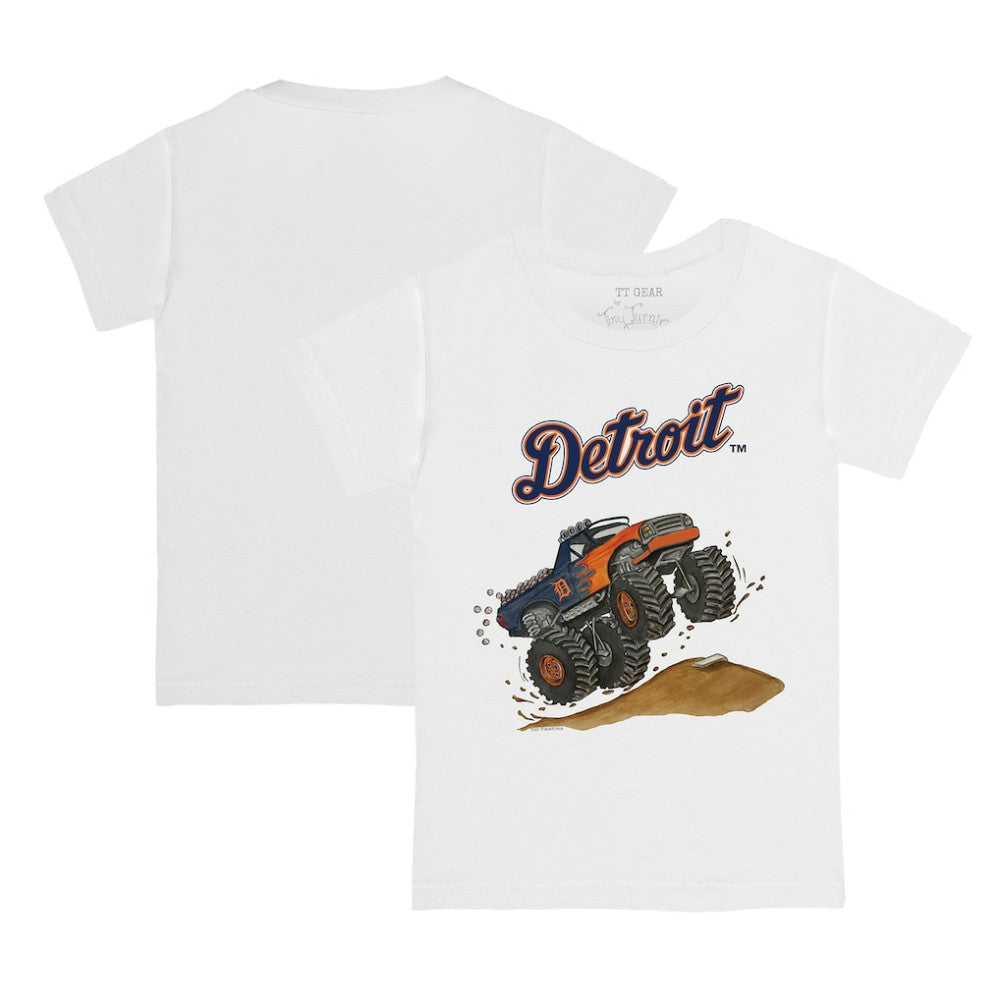 Detroit Tigers Tiny Turnip Youth Monster Truck T-Shirt - MLB
