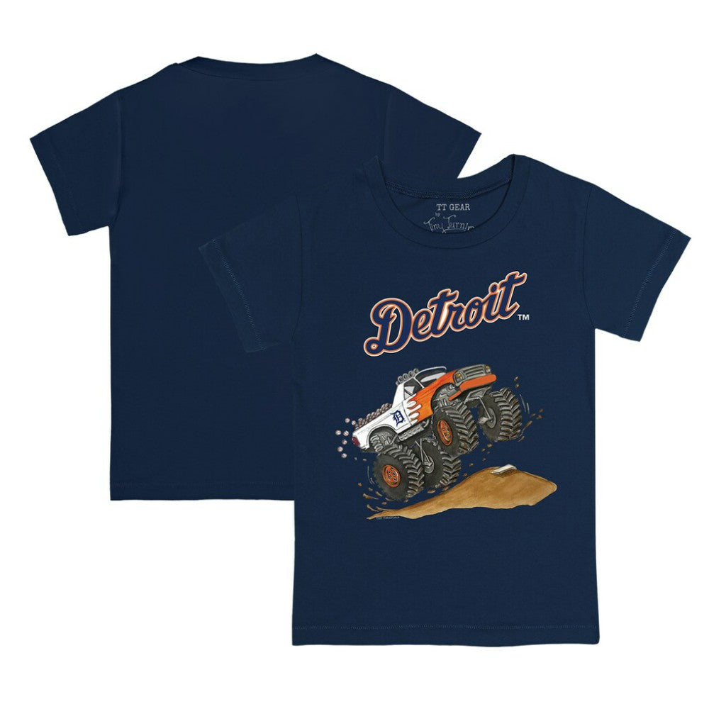 Detroit Tigers Tiny Turnip Youth Monster Truck T-Shirt - MLB