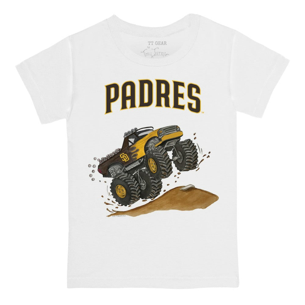 San Diego Padres Tiny Turnip Youth Monster Truck T-Shirt - MLB