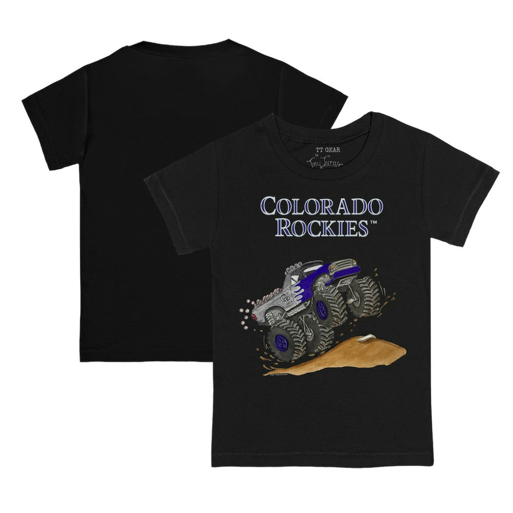 Colorado Rockies Tiny Turnip Youth Monster Truck T-Shirt - MLB