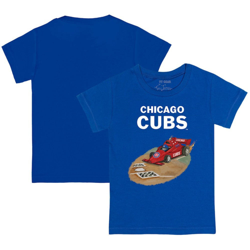 Chicago Cubs Tiny Turnip Youth Race Car T-Shirt - MLB