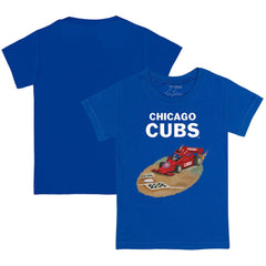 Chicago Cubs Tiny Turnip Youth Race Car T-Shirt - MLB