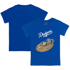 Los Angeles Dodgers Tiny Turnip Youth Race Car T-Shirt - MLB